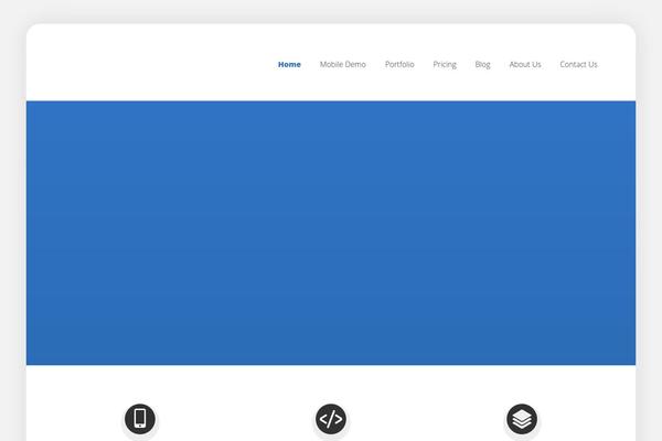 Foxy theme site design template sample