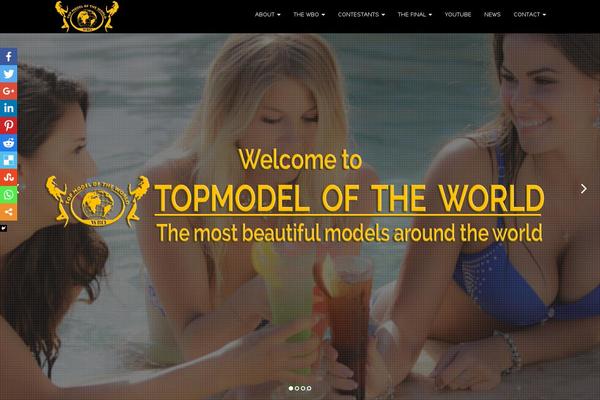 Scent theme site design template sample