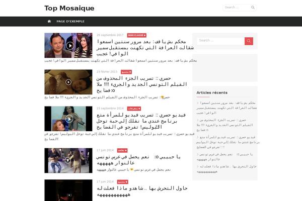 Marena theme site design template sample