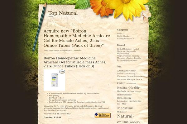 Outdoorsy_fixed theme site design template sample