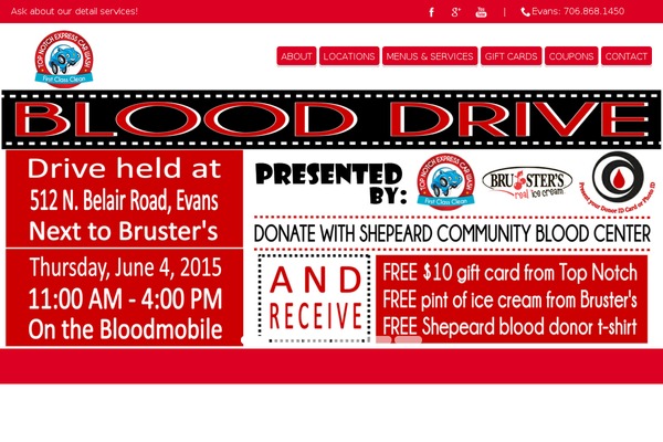 topnotchexpresscarwash.com site used Topnotch