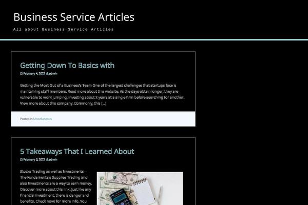 Ogee theme site design template sample