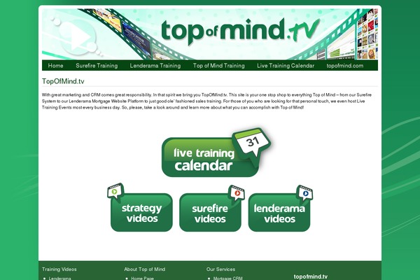mortgageCRM2 theme websites examples