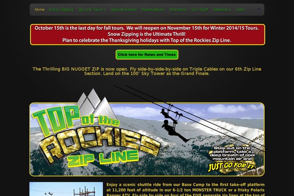 Site using Wp-snow-effect plugin