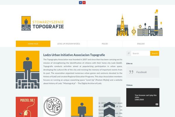 Site using Advance Portfolio Grid plugin