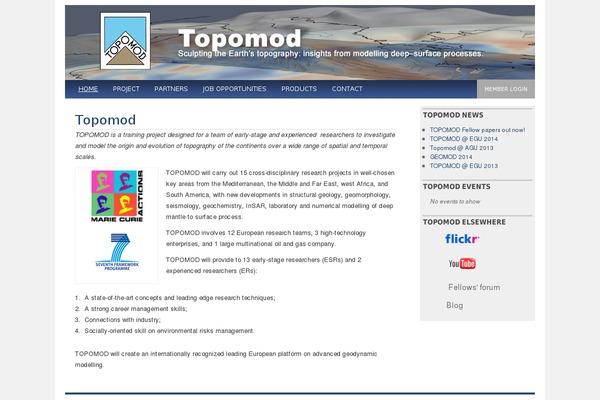 Site using Flickr Thumbnails Photostream plugin