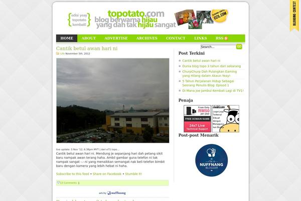 1 theme site design template sample