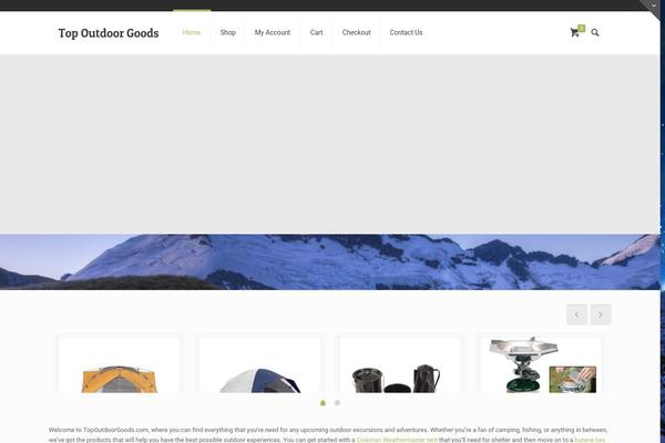 topoutdoorgoods.com site used Template__betheme