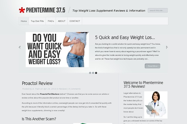 Minimal theme site design template sample