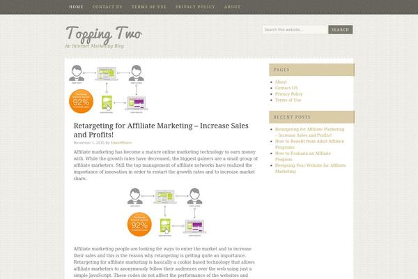 Fabric theme site design template sample