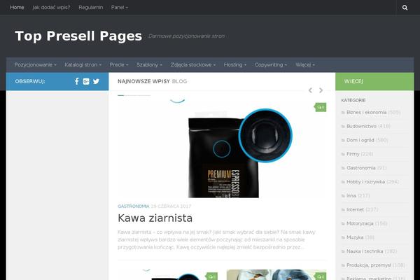 Site using Ecko-blocks plugin