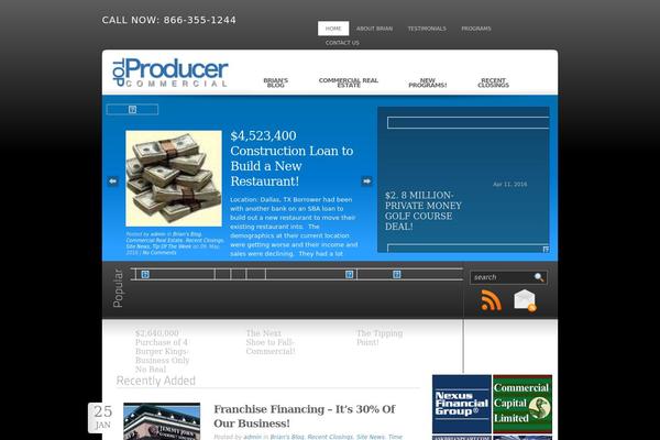 Caulk theme site design template sample