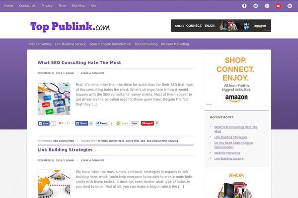 Education theme site design template sample