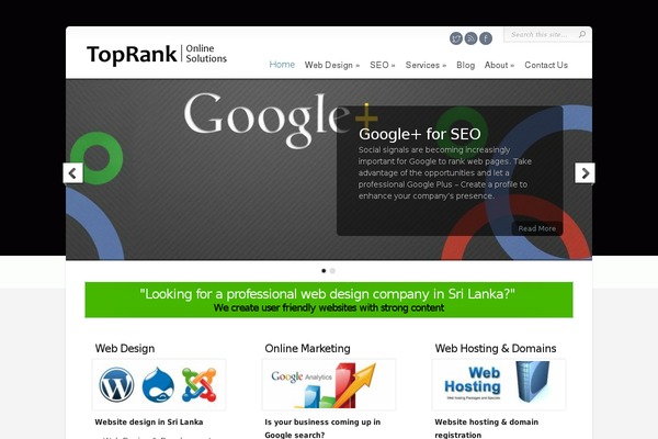 Chameleon theme site design template sample