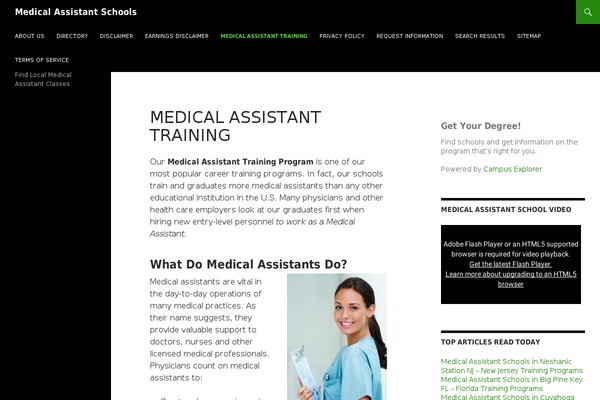 Prose theme site design template sample