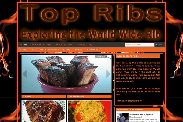 Site using EasyRecipe plugin