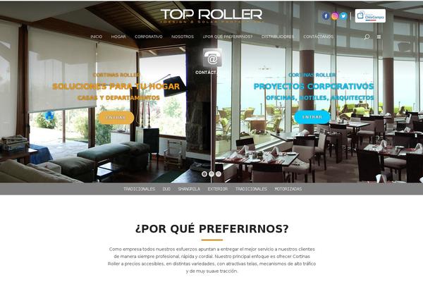 Site using Tz-interiart plugin