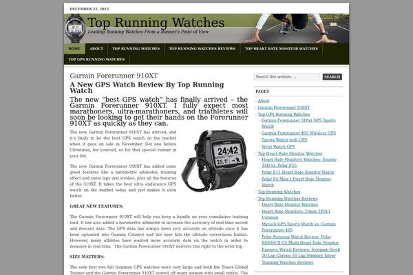 News theme site design template sample