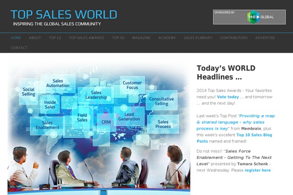 Infinity-pro theme site design template sample