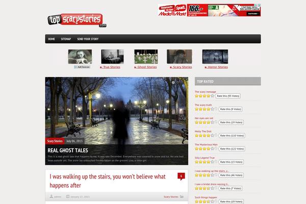 Boulevard theme site design template sample