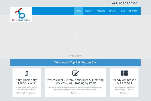 Tisson theme site design template sample