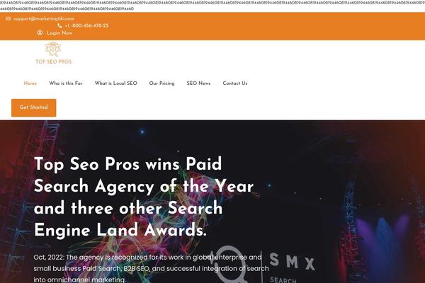 Onum-child theme site design template sample