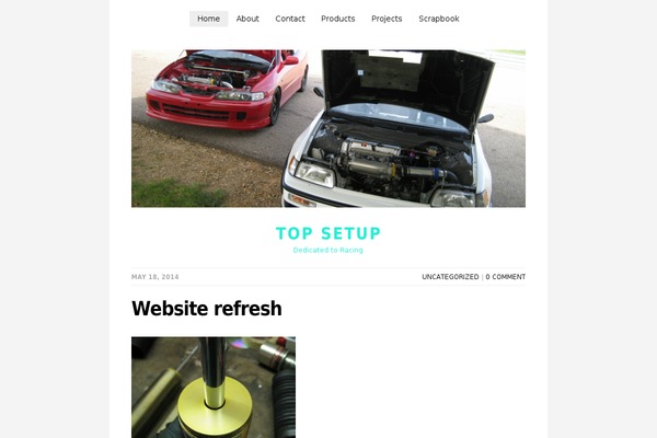 Zinnia theme site design template sample