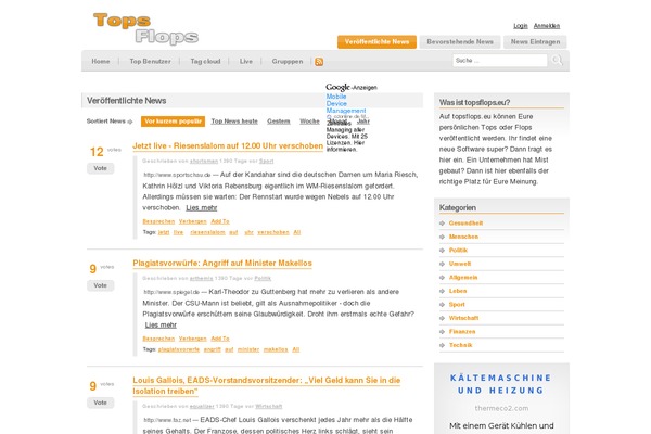 Poseidon theme site design template sample