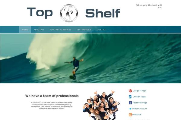 Panoramic theme site design template sample