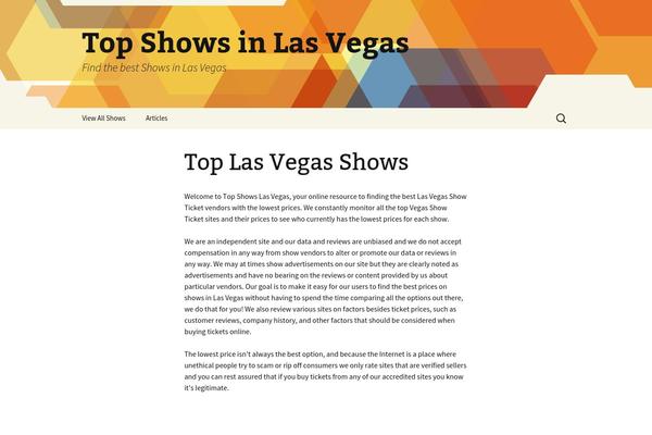 Twenty Thirteen theme site design template sample