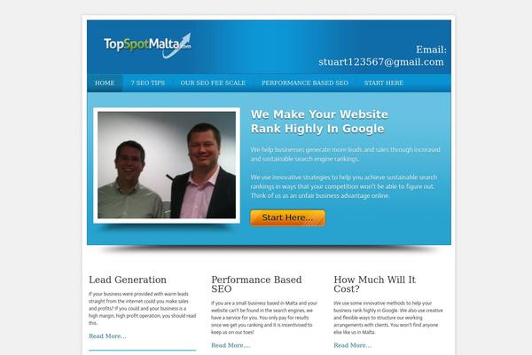 Local Business theme site design template sample