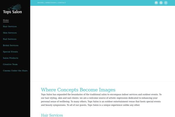 Site using Cornerstone plugin