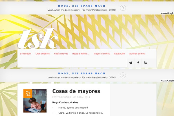 Nexus theme site design template sample