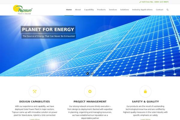 Enfold theme site design template sample