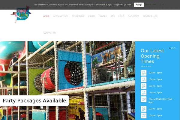 Twentyfifteen Child theme site design template sample