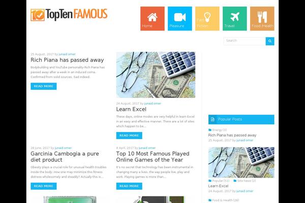Pandora – Responsive Magazine Theme theme site design template sample