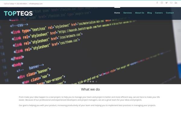 Site using Pt-theme-addon plugin