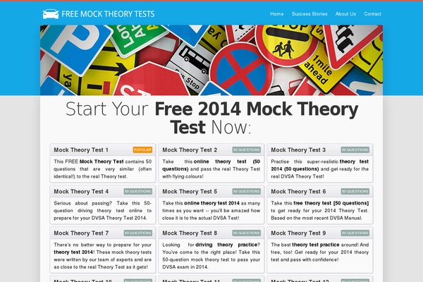 Salutation theme site design template sample