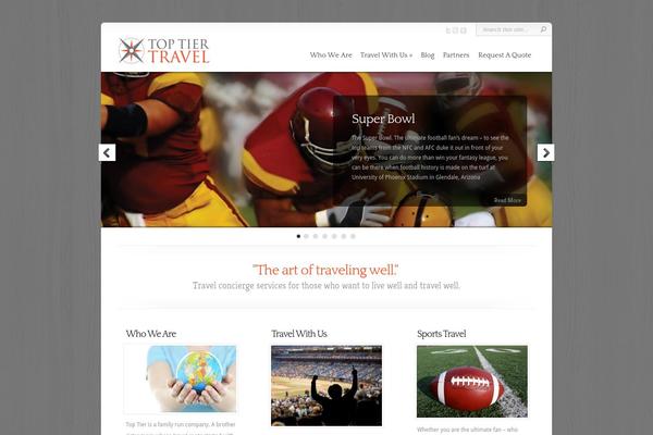 Chameleon theme site design template sample