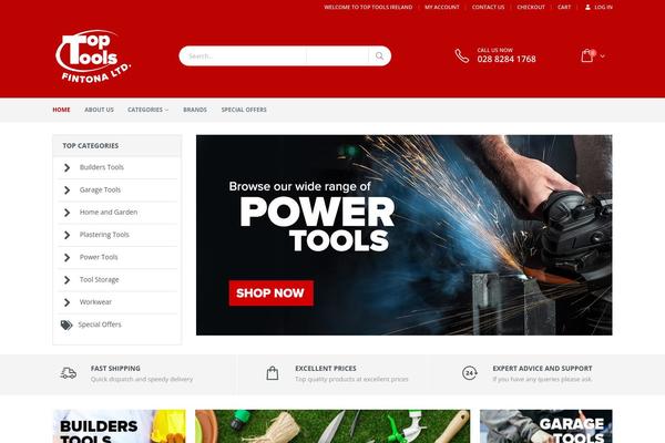 Porto theme site design template sample