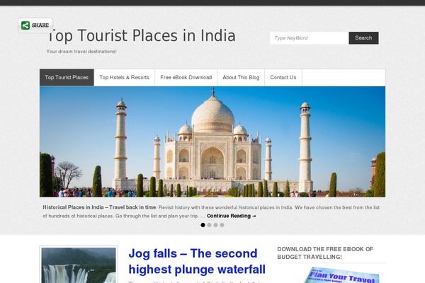 Simple Catch theme site design template sample