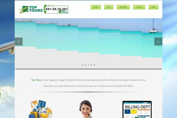 toptours.it site used Avada