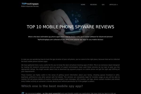 toptrackingapps.com site used Smstrackerscom