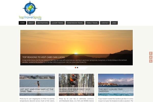 Parabola_child theme site design template sample