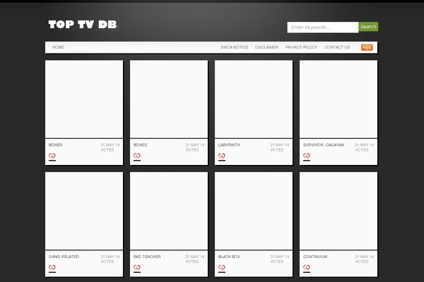 toptvdb.com site used Object