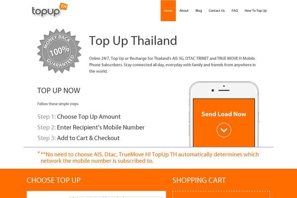 topupth.com site used Mobileversion2