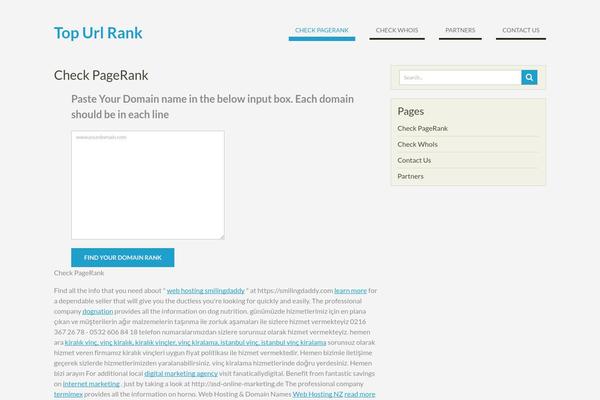 WEN Business theme site design template sample