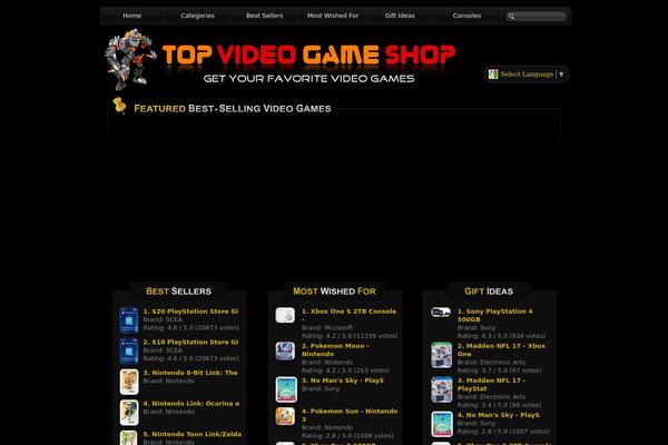 Site using Image-scroller-fx plugin