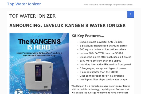 Focusblog theme site design template sample