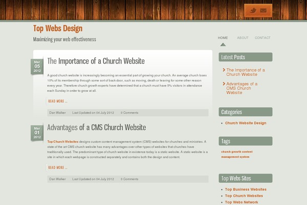 topwebsdesign.com site used Rt_enigma_wp